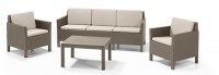 Chicago 3-seater LS cappuccino-sand_backcushions